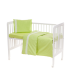 Baby bedding set with lace