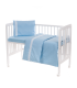 Laste voodipesukomplekt pitsiga, sinine